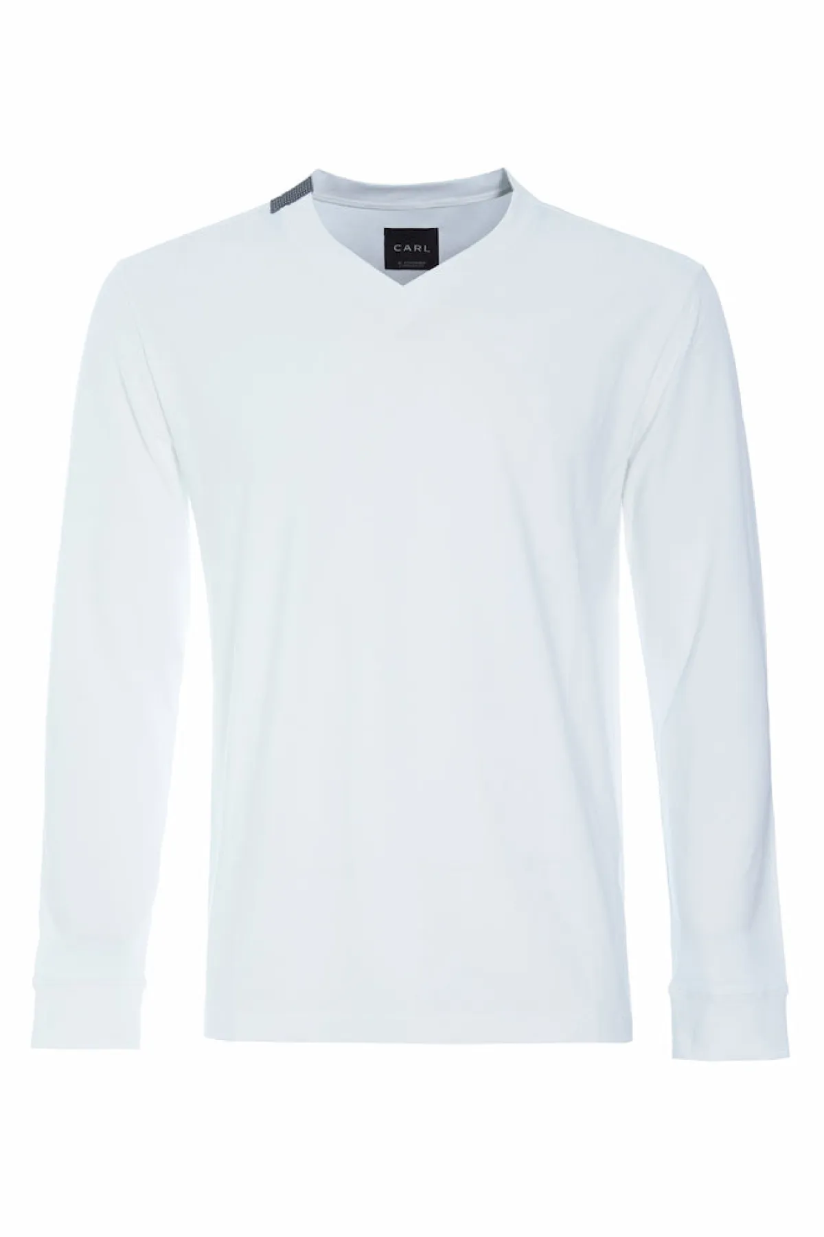 HSCPH T-HIRT V-AUCHNITT ANGAR T-SHIRT V-AUSSCHNITT LANGARM - 1021C - WHITE Best