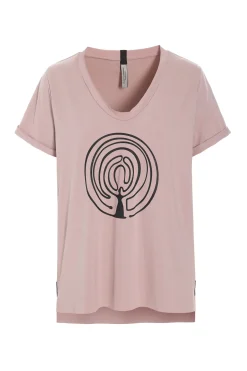 HSCPH V-NECK-TEE EBRACE V-NECK-TEE EMBRACE - 96105 EMBRACE - NUDE Discount
