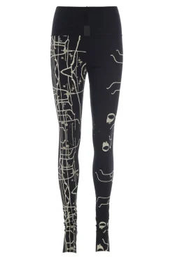HSCPH YOGA HOEN YOGA HOSEN - 99002 - ART PRINT BLACK Online
