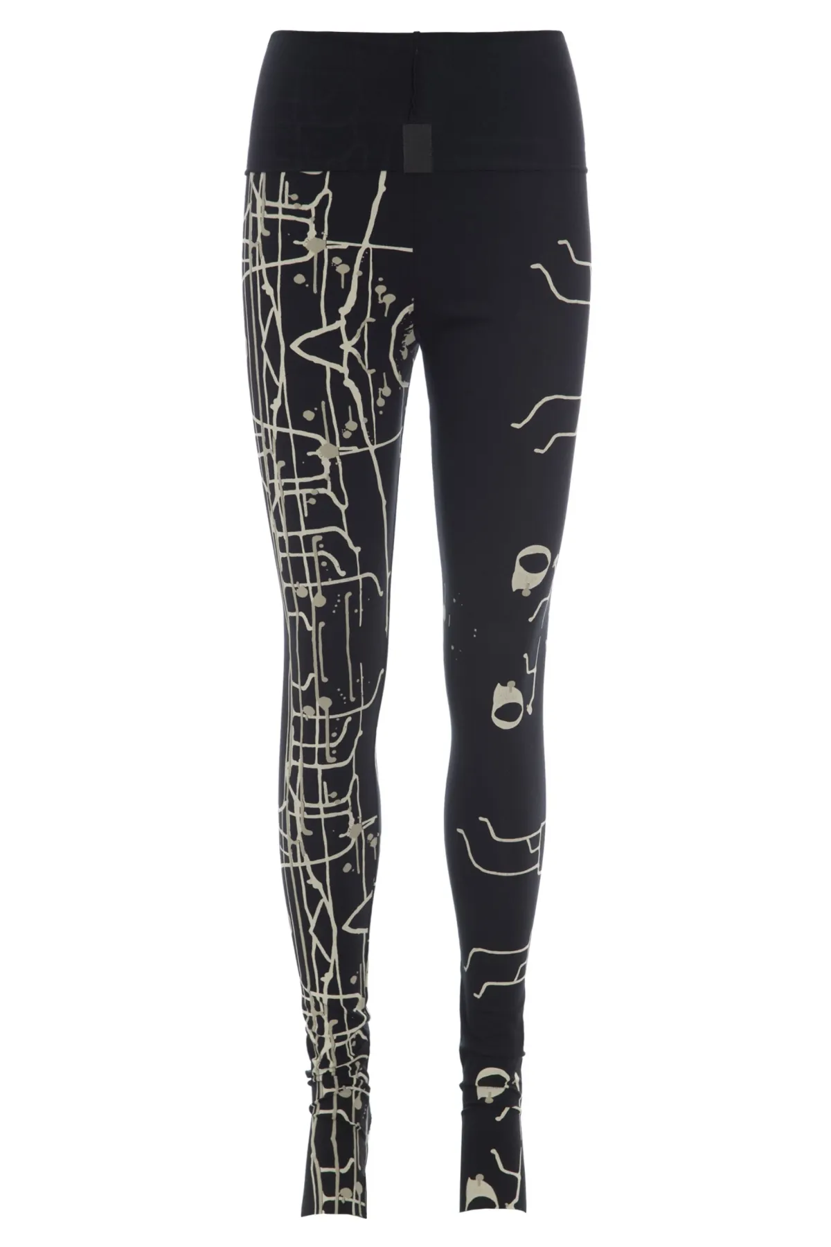 HSCPH YOGA HOEN YOGA HOSEN - 99002 - ART PRINT BLACK Online