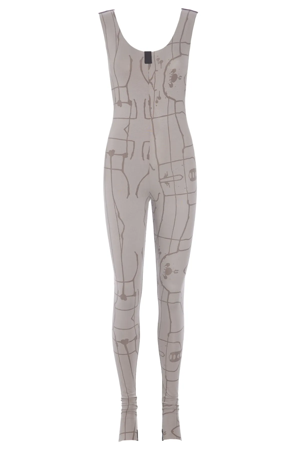 HSCPH YOGA JUPUIT YOGA JUMPSUIT - 99010 - ART PRINT SAND New